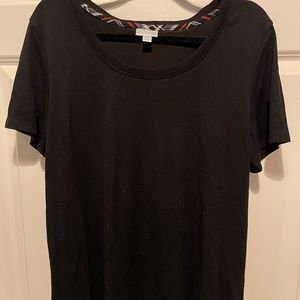 Lularoe Dream collection black “Carol” TOP ONLY!